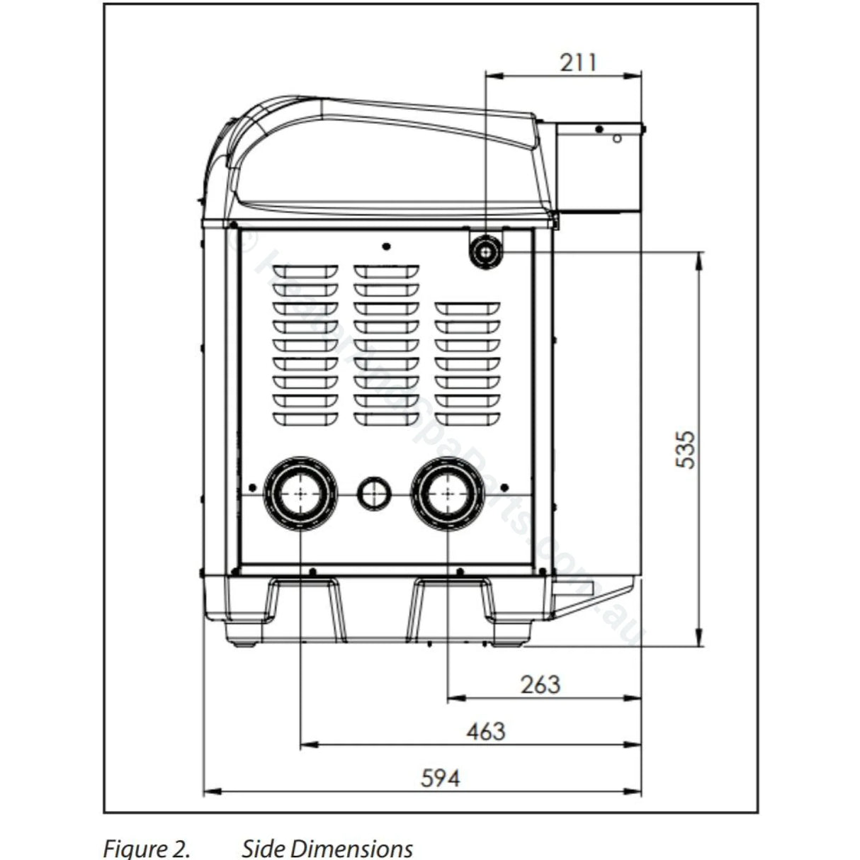 AstralPool ICI 200 Gas Pool & Spa Heater - New for 2020 - Vic Only - Heater and Spa Parts