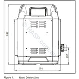 AstralPool ICI 200 Gas Pool & Spa Heater