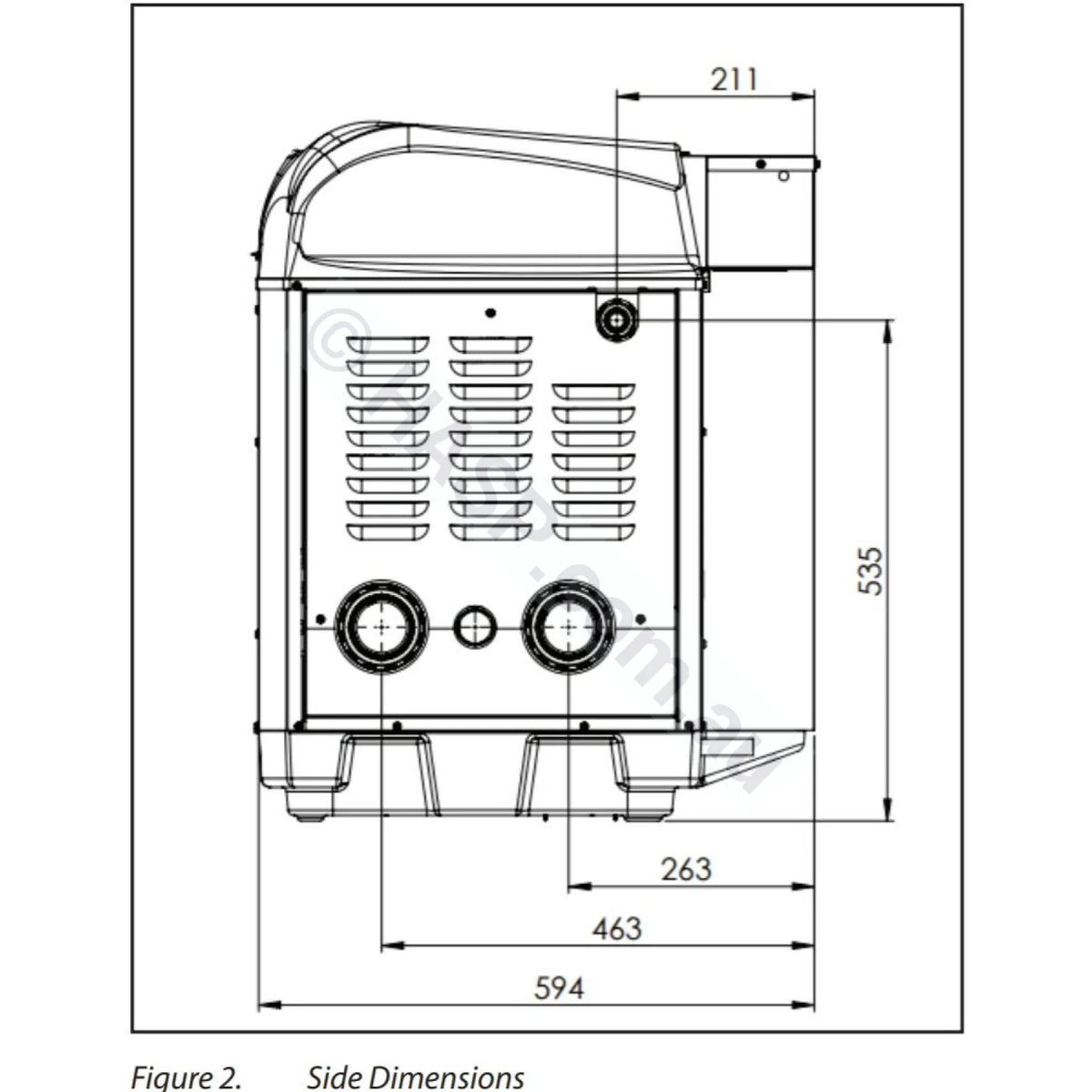 AstralPool ICI 200 Gas Pool & Spa Heater