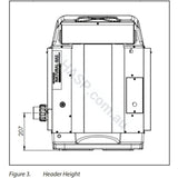 AstralPool ICI 200 Gas Pool & Spa Heater