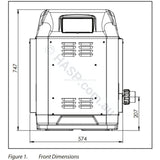 AstralPool ICI 200 Gas Pool & Spa Heater - New for 2020 - Vic Only - Heater and Spa Parts