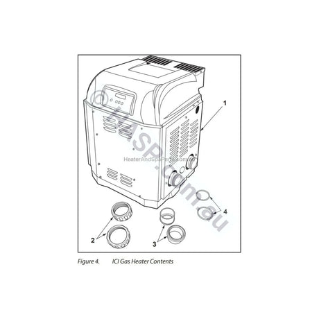 AstralPool ICI 400 Gas Pool & Spa Heater