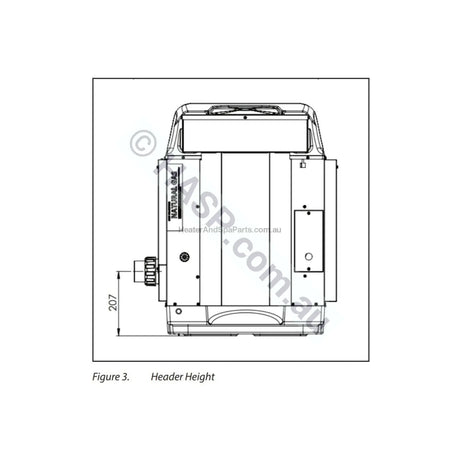 AstralPool ICI 400 Gas Pool & Spa Heater