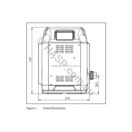 AstralPool ICI 400 Gas Pool & Spa Heater