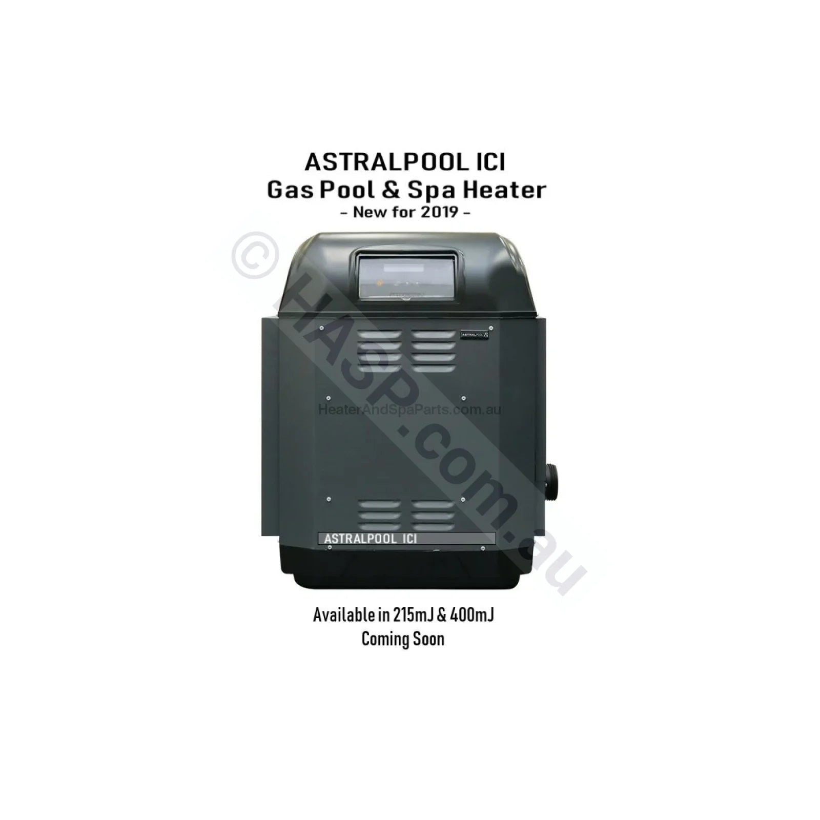 AstralPool ICI 400 (B) Gas Pool & Spa Heater - 2021 Supersedes ICI400 - Vic Only - Heater and Spa Parts