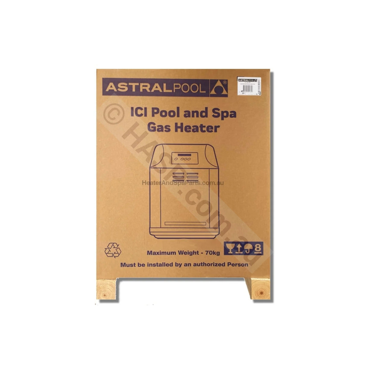 AstralPool ICI 400 (B) Gas Pool & Spa Heater - 2021 Supersedes ICI400 - Vic Only - Heater and Spa Parts