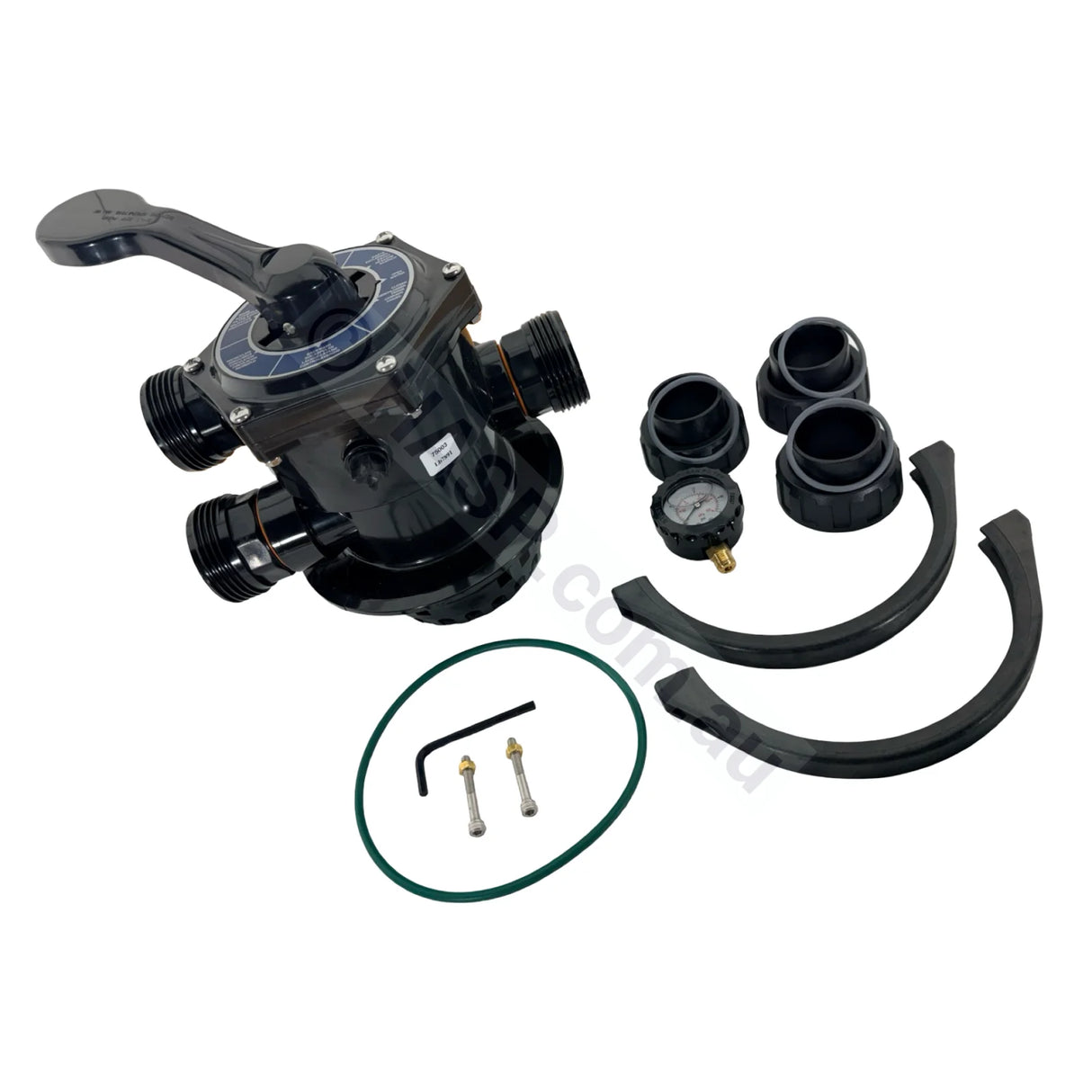 Astralpool 76037 complete 40mm top-mount multiport valve for EC550 and EC650 sand filters