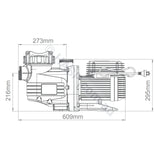 Astralpool Hurlcon CTX 280 Pool & Spa Pumps Replaces CX 240 TX 1.0hp Circulation / Filtration Pumps