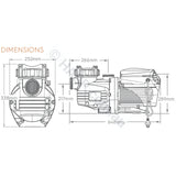 Astralpool Viron P320C XT Variable Speed Pool Pumps GENUINE Pump