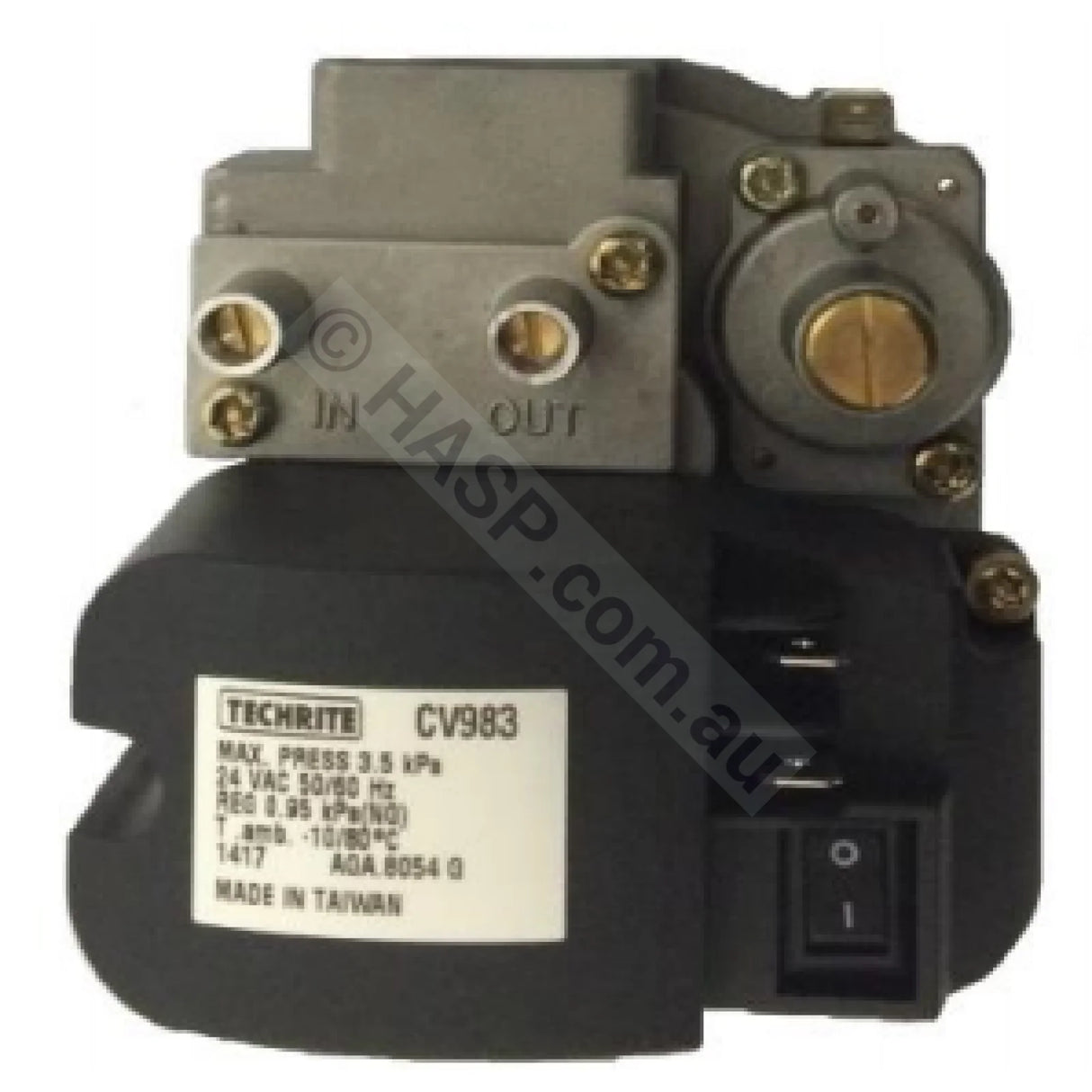 Techrite - Hurlcon Astralpool Gas Regulator Valve for HX 70, HX 120, WX Gas Heaters - Heater and Spa Parts