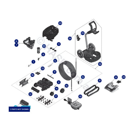 Astralpool TX35 Spare Parts