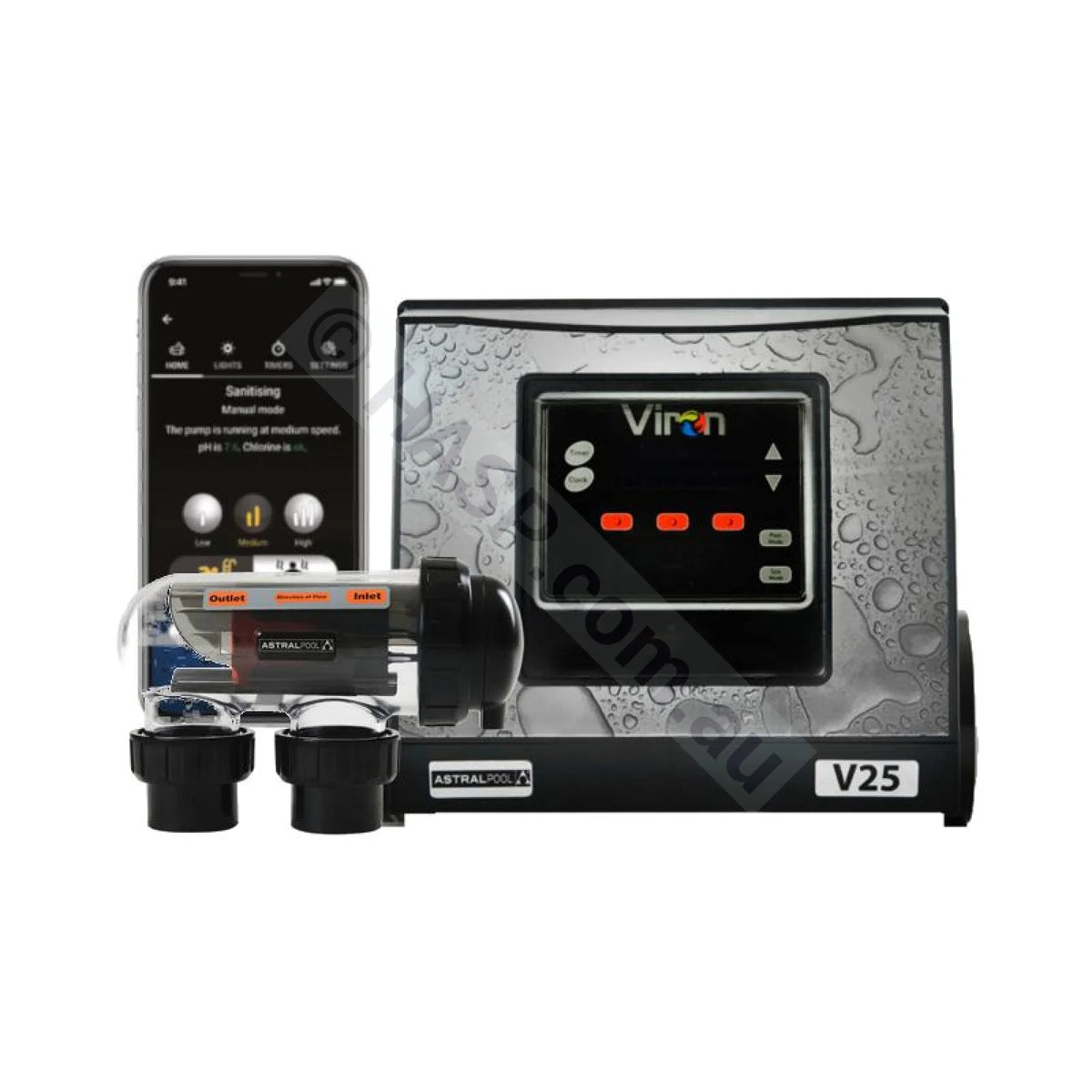 ASTRALPOOL V45 VIRON CHLORINATOR-B-TOOTH 13817