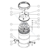 Astralpool Viron CL Filter Lid Locking Ring - Heater and Spa Parts