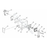AstralPool Viron eQuilibrium RolaChem RC1/RC9/RO9/RP9 EQ-Series Pump Head Face Plates (Pair)