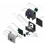 AstralPool Viron eQuilibrium RolaChem RC1/RC9/RO9/RP9 EQ-Series Pump Head Face Plates (Pair)