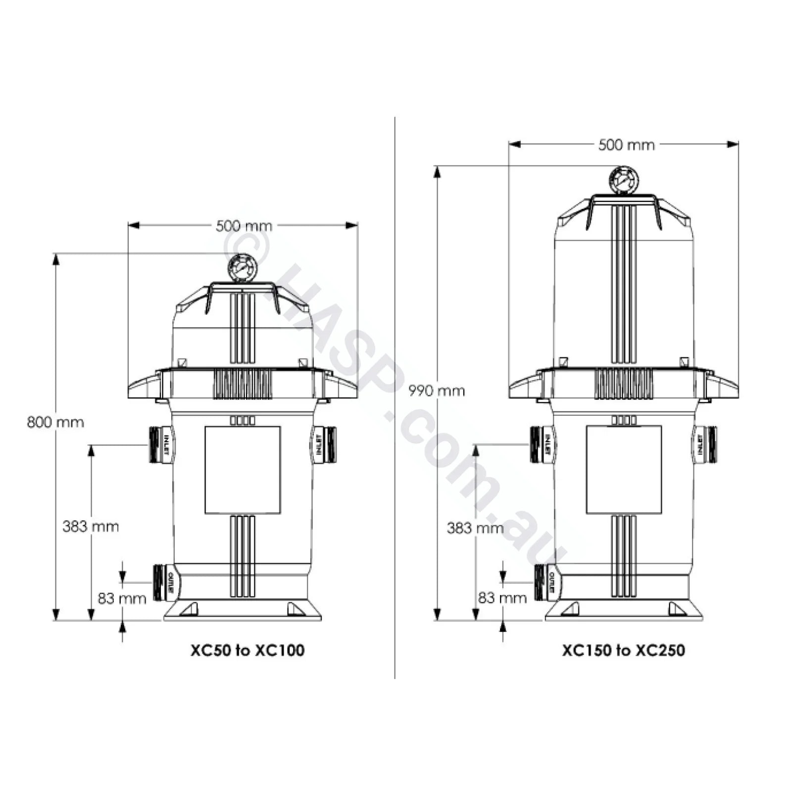 Astralpool Xc Pool And Spa Cartridge Filter