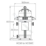 Astralpool Xc Pool And Spa Cartridge Filter 150Sq Ft Xc150C