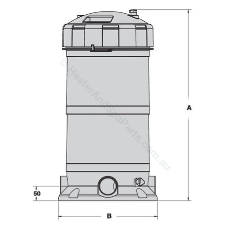 Astralpool ZX Cartridge Filters - Replaces Hurlcon QX and others - Heater and Spa Parts