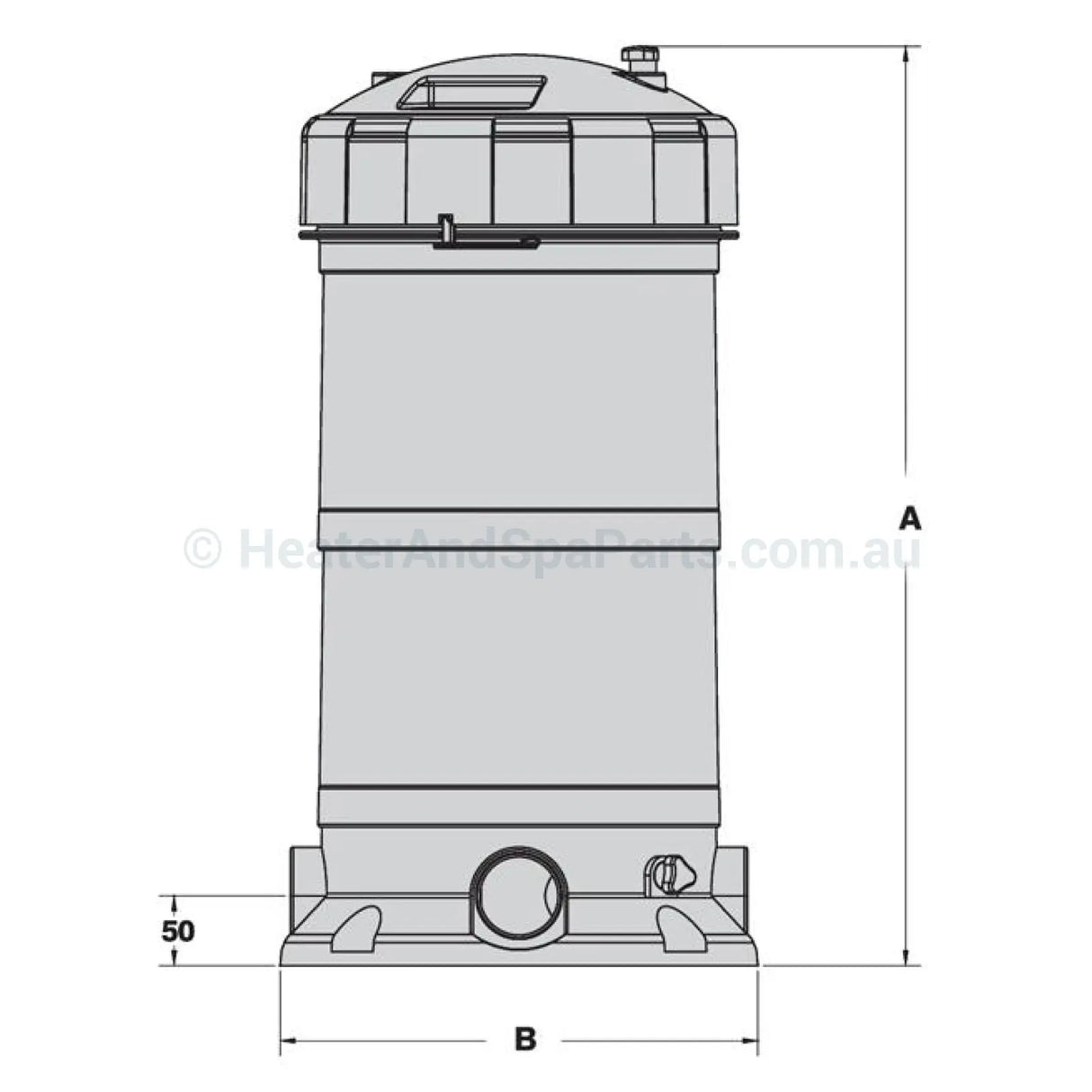 Astralpool ZX Cartridge Filters - Replaces Hurlcon QX and others - Heater and Spa Parts