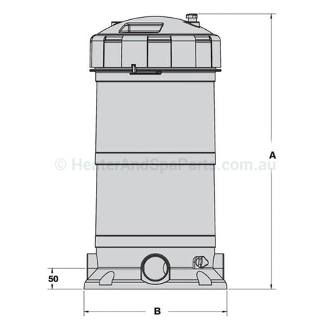 Astralpool ZX Cartridge Filters - Replaces Hurlcon QX and others - Heater and Spa Parts