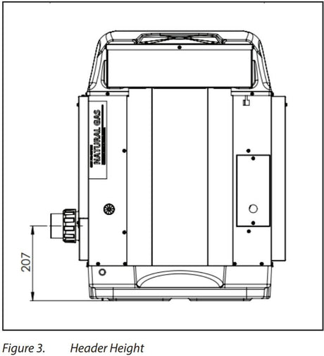 AstralPool ICI 200 Gas Pool & Spa Heater - New for 2020 - Vic Only - Heater and Spa Parts