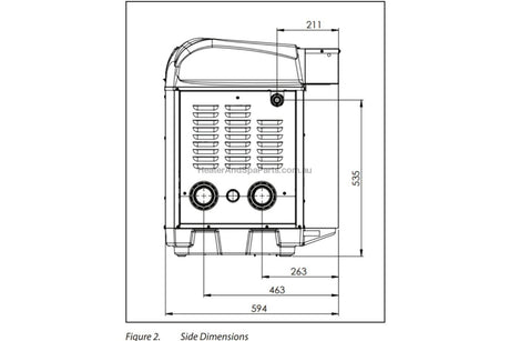 AstralPool ICI 400 (B) Gas Pool & Spa Heater - 2021 Supersedes ICI400 - Vic Only - Heater and Spa Parts
