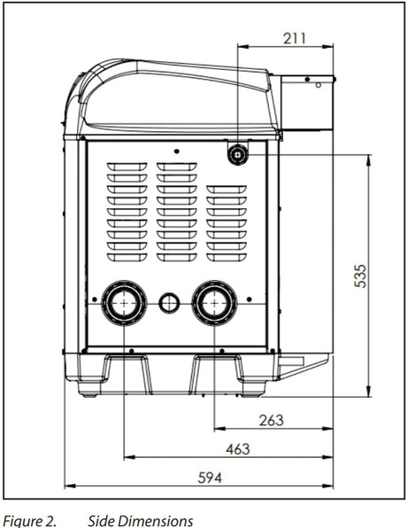 AstralPool ICI 200 Gas Pool & Spa Heater - New for 2020 - Vic Only - Heater and Spa Parts