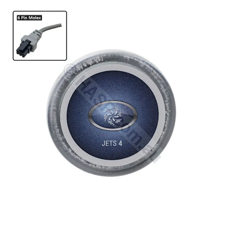 Balboa Ax10 1 Button Touchpad & Overlay Jets 4 Touchpads