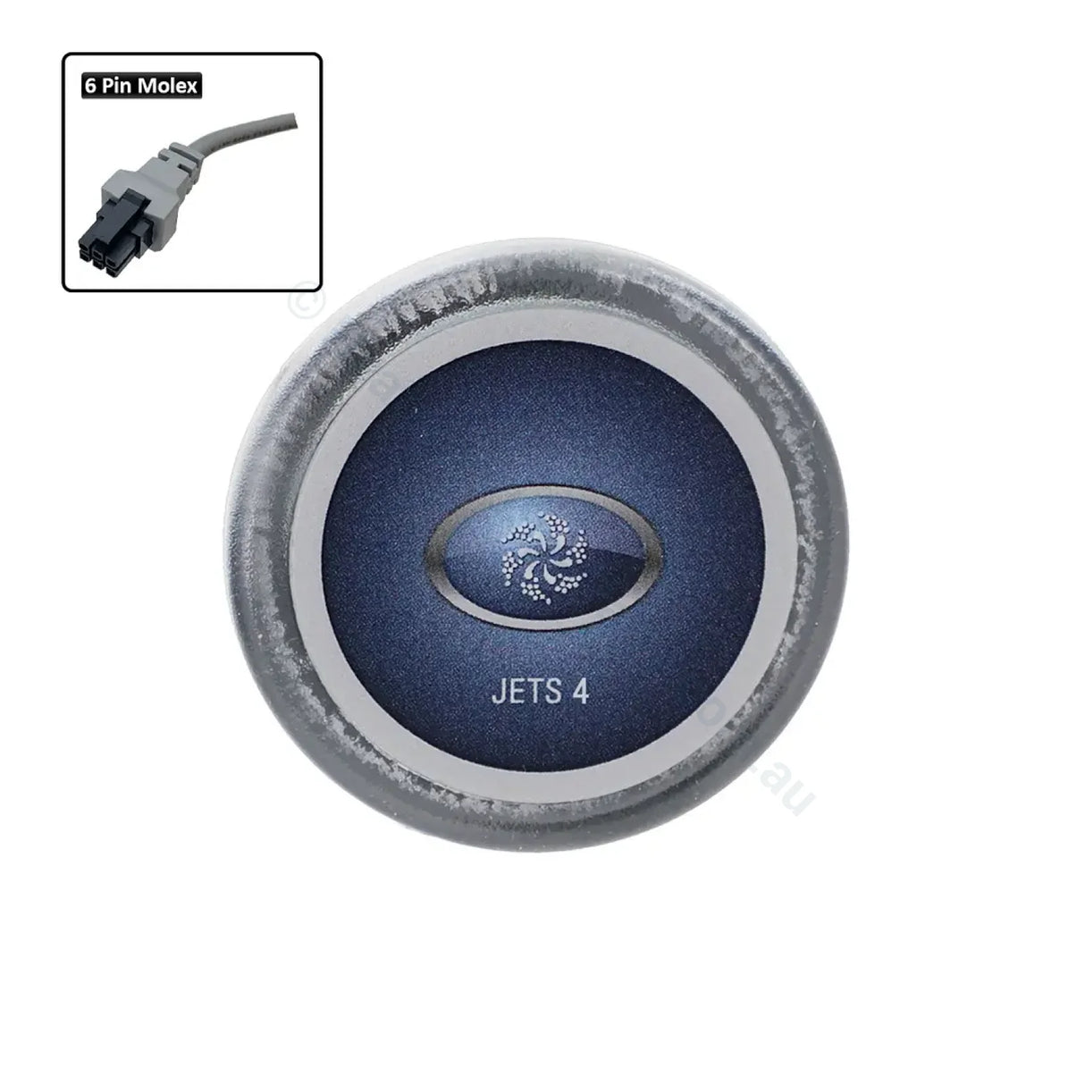 Balboa Ax10 1 Button Touchpad & Overlay Jets 4 Touchpads
