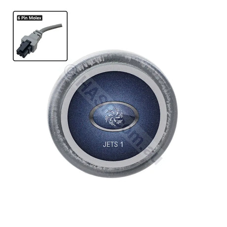 Balboa Ax10 1 Button Touchpad & Overlay Jets Touchpads