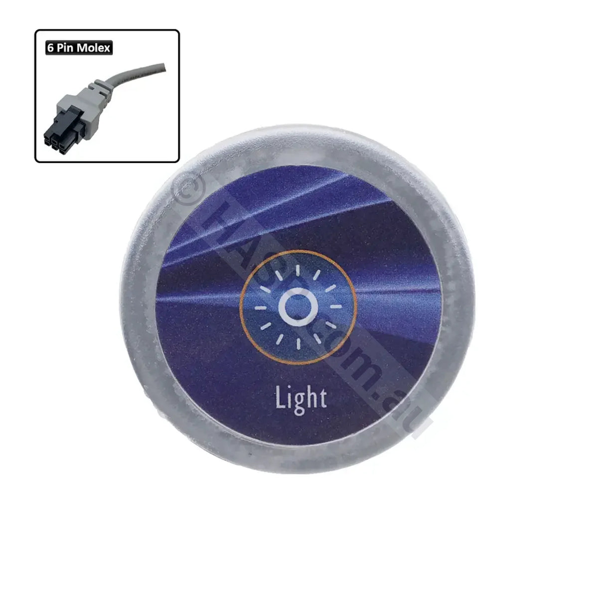 Balboa Ax10 1 Button Touchpad & Overlay Light Touchpads
