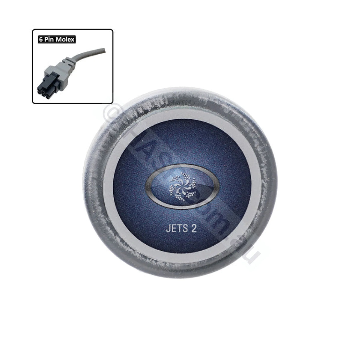 Balboa AX10 1 Button Touchpad & Overlay - Touchpads