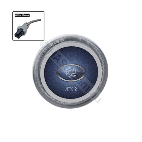 Balboa AX10 1 Button Touchpad & Overlay - Touchpads