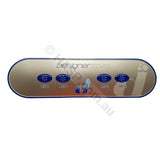 Balboa Ax40 4 Button Auxillary Touchpad Overlay Decal Designer Spas Touchpads