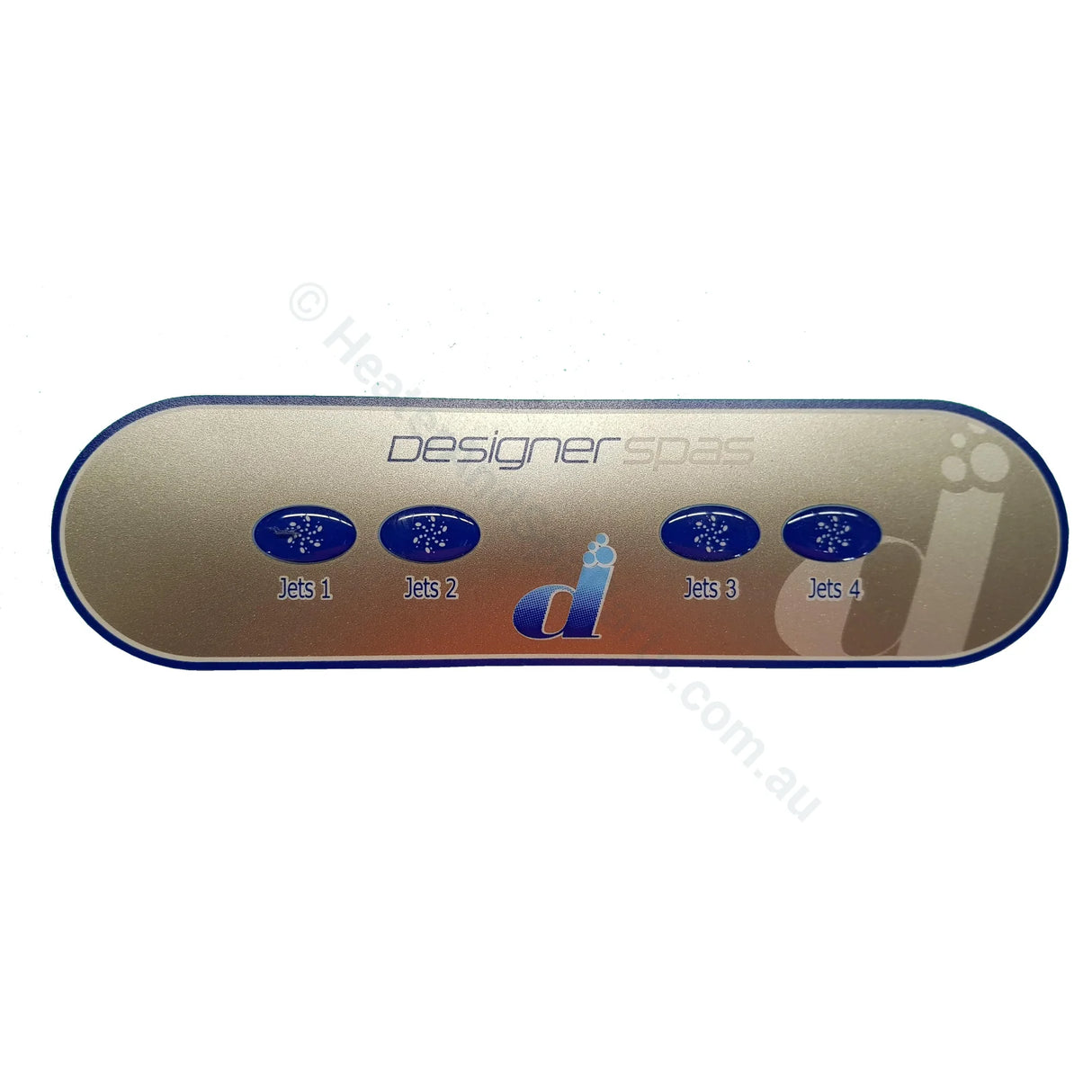 Balboa Ax40 4 Button Auxillary Touchpad Overlay Decal Designer Spas Touchpads
