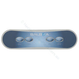 Balboa Ax40 4 Button Auxillary Touchpad Overlay Decal Jets 1 / 2 3 Touchpads