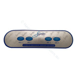 Balboa Ax40 4 Button Auxillary Touchpad Overlay Decal Signature Spas Touchpads