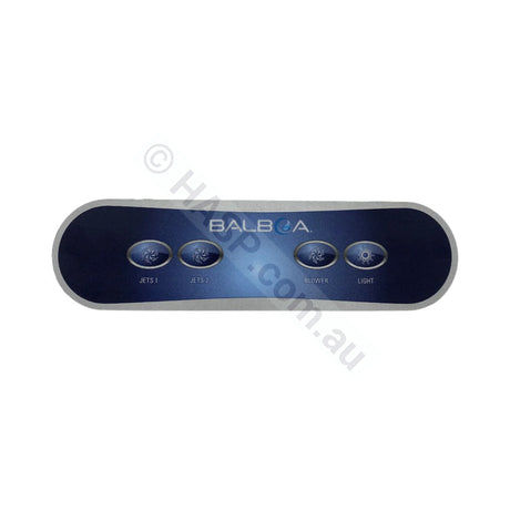 Balboa AX40 4 Button Auxillary Touchpad Overlay Decal - Secondary Keypad - Touchpads