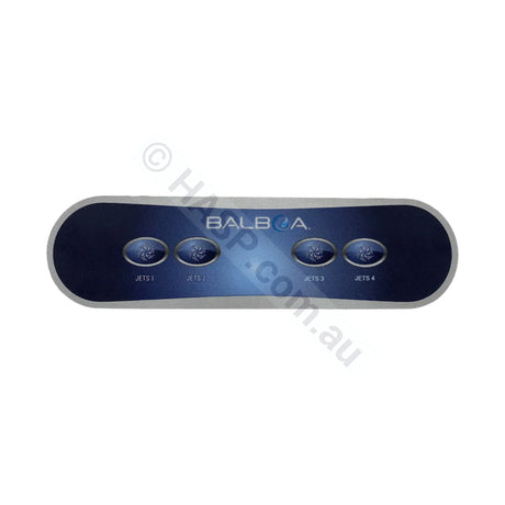 Balboa AX40 4 Button Auxillary Touchpad Overlay Decal - Secondary Keypad - Touchpads