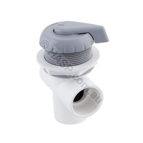 Balboa / Hydroair 1’’ / 25mm 3 Port Diverter Valve - Grey - 60mm - Pool & Spa