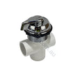 Balboa/Hydroair 1’’ 3 Way Diverter - Chrome