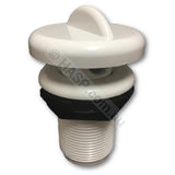 Balboa / Hydroair 1" Air Control - White - Heater and Spa Parts