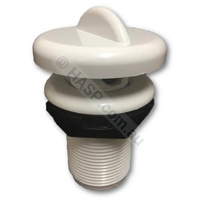 Balboa / Hydroair 1" Air Control - White - Heater and Spa Parts