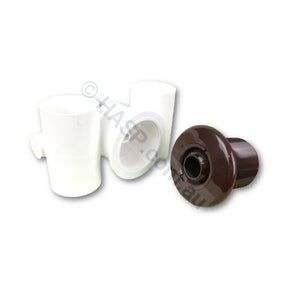 Balboa/Hydroair 40mm Ext Jet Brown