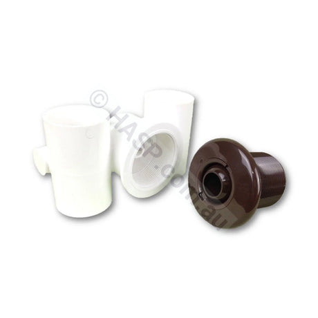 Balboa/Hydroair 40mm Ext Jet Brown
