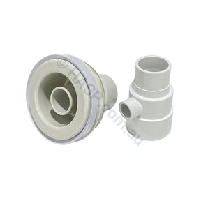 Balboa/Hydroair Whirlpool Jet Assy - White