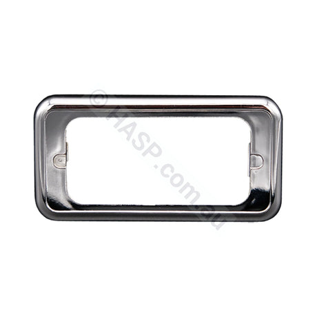 Balboa/Onga V2 Bathmaster Rectangular Chrome Escutcheon