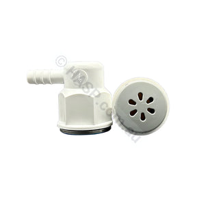 Balboa Pentair Onga Teardrop Grey Air Injector - Lanark Maax and others - Gray - air injector