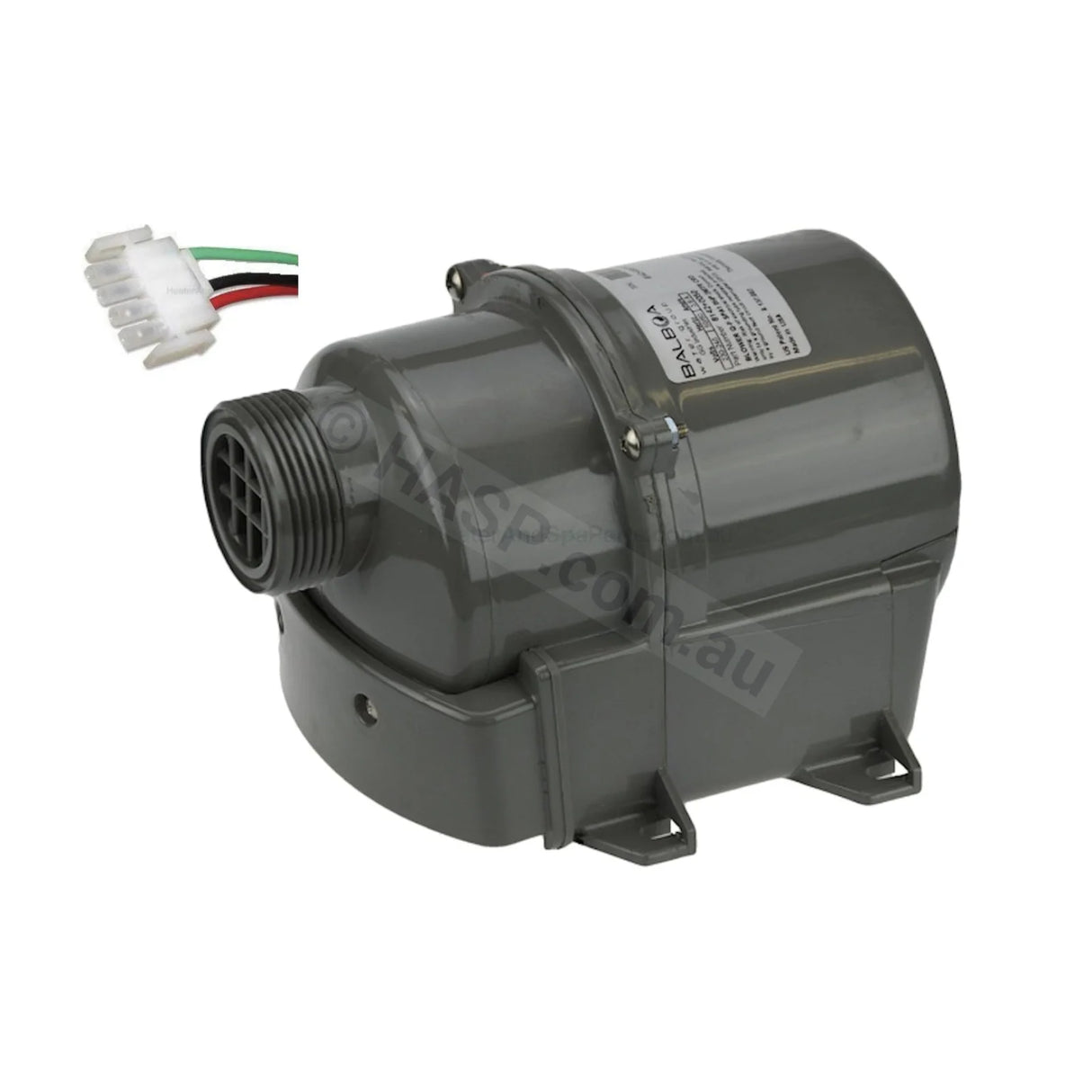 Balboa Quiet-Flo Spa Blower - 1Hp W/ Union Quietflo Amp Plug Blowers