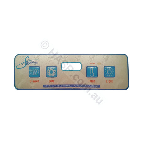 Balboa(Signature Spas) VL401(B,J,T,L) Overlay